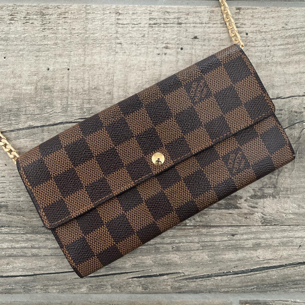 Authentic Louis Vuitton Damier Ebene Portefeuille Sarah Wallet, Luxury,  Bags & Wallets on Carousell